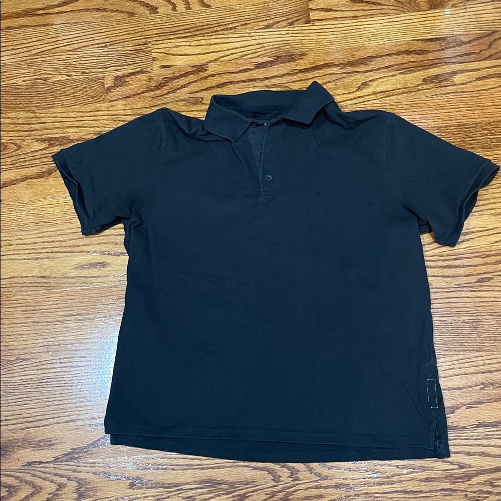 rag & bone Black Polo Shirt